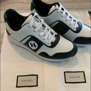 Gucci calf skin sneakers
